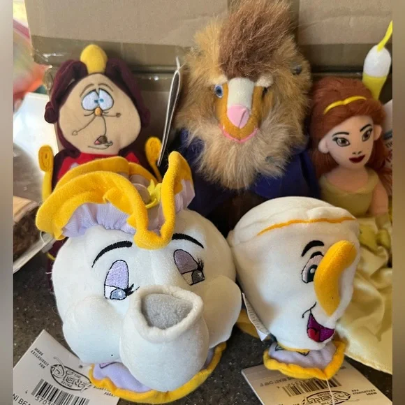 Disney Beauty and the Beast Bean Bag Set - Picture 2 of 5